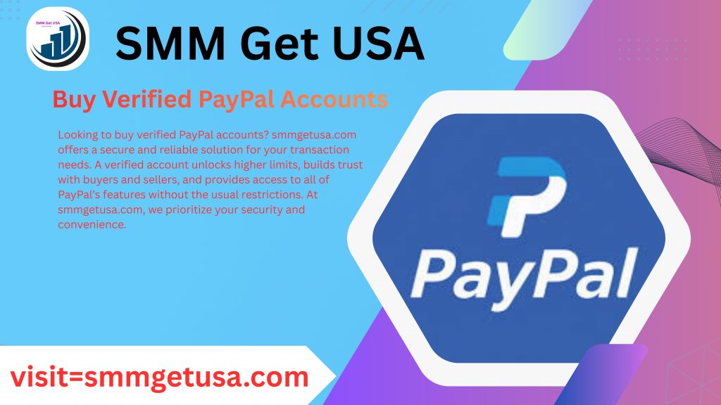 Buy Verified PayPal Accounts