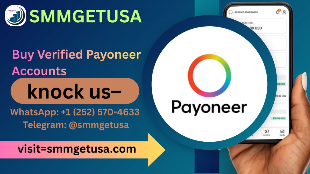Buy Verified Payoneer Accounts